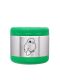 LunchBuddy Edelstahl Isolierbehälter 400 ml - Grün / Wellensittich