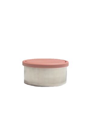 LunchBuddy Edelstahldose L / 450 ml - altrosa