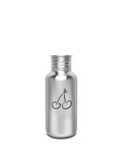 Kivanta 500 ml Edelstahl Trinkflasche (ohne Deckel) | Kirsche (2 Varianten)