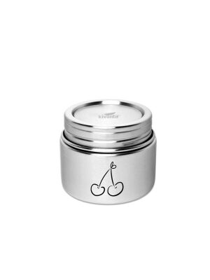 Kivanta Edelstahlbehälter (225 ml) - S (Kirsche)