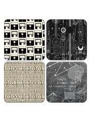 LunchBuddy Add-On Magnetset für LunchBuddy Duo & 5 Stars / 4teilig - Geek