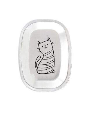 Kivanta Motiv-Deckel für Lunchbox XL - Katze (mit o. ohne Personalisierung)