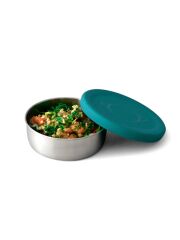 PlanetBox Big Round Dipper (Rover) mit Silikondeckel