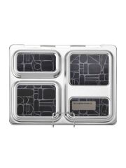 PlanetBox Magnete für Brotdose Launch - Modern Geo
