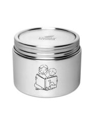 Kivanta Edelstahlbehälter (700 ml) Größe L - Familie