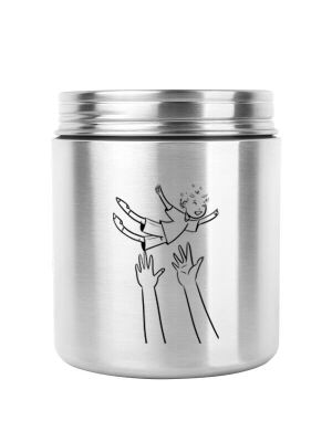 Kivanta Edelstahlbehälter (1400 ml) Größe XL - Familie