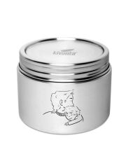 Kivanta Edelstahlbehälter (700 ml) Größe L - Familie