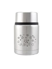 Kivanta Edelstahl Isolierbehälter 450 ml mit Becher | Pasta (Penne)