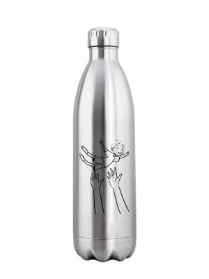 Kivanta 1000 ml isolierte Edelstahlflasche - Familie