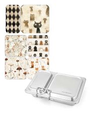 LunchBuddy Lunchbox Duo, Basic-Magnete & Add-Ons
