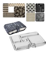 LunchBuddy Lunchbox “5 Stars”, Basic-Magnete & Add-Ons