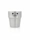 Doppelwandiger Edelstahlbecher / stapelbar - Gravurmotiv "Panda"