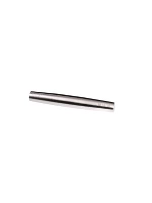 Teigroller aus Edelstahl / 22 cm