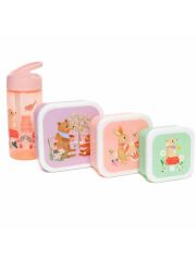 Petit Monkey Dosen-Set / Waldtiere beim Picknick