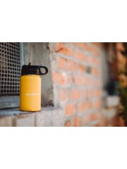 LunchBuddy 350 ml Isolierflasche (Ozeanblau) mit zwei Verschl&uuml;ssen &amp; Petit Monkey Dosen-Set GRATIS