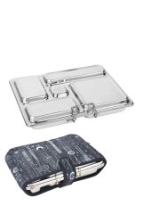 LunchBuddy Lunchbox "5 Stars" mit 5 Fächern inkl. Hülle "Sci-Fi"