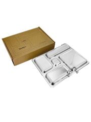 LunchBuddy Lunchbox &quot;5 Stars&quot; mit 5 F&auml;chern / B-Ware