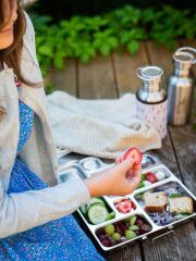 LunchBuddy Lunchbox &quot;5 Stars&quot; mit 5 F&auml;chern / B-Ware