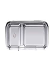 Ecococoon - Bento Lunchbox auslaufsicher aus Edelstahl mit 2 F&auml;chern / B-Ware