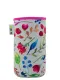 Kivanta 1200 ml Edelstahlflasche mit Loop Verschluss & Isolierhülle  - Blumengarten