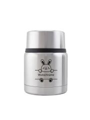 Kivanta Edelstahl Isolierbehälter 350 ml | Tiere inkl. Personalisierung (13 Variationen)