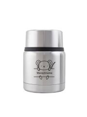 Kivanta Edelstahl Isolierbeh&auml;lter 350 ml | Tiere inkl. Personalisierung (13 Variationen)