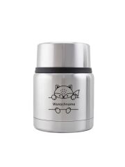 Kivanta Edelstahl Isolierbeh&auml;lter 350 ml | Tiere inkl. Personalisierung (13 Variationen)