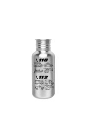 Kivanta 500 ml Edelstahl Trinkflasche (ohne Deckel) | 110 & 112
