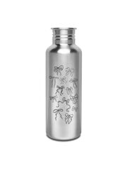 Kivanta 750 ml Edelstahl Trinkflasche (ohne Deckel) | Schleifen