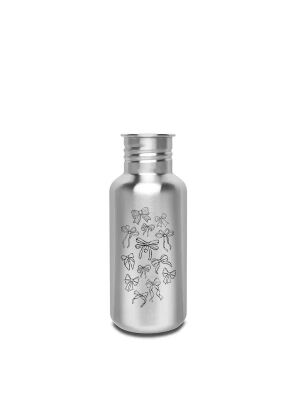 Kivanta 500 ml Edelstahl Trinkflasche (ohne Deckel) | Schleife