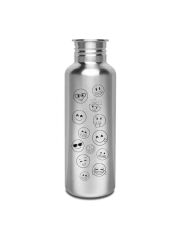 Kivanta 750 ml Edelstahl Trinkflasche (ohne Deckel) | Emoji