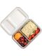 Einschulungsgeschenk mit Namensgravur – LunchBuddy Bento Twin Dose & Maileg Maus