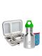 LunchBuddy & Kivanta Geschenkset Kindergarten – Trinkflasche & auslaufsichere Bentobox mit Gratis-Gravur / Weltraum