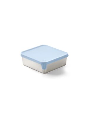 PlanetBox Big Square Dipper (Rover) mit Silikondeckel - Cloudy Day