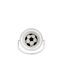 Kivanta Edelstahl Deckel mit Bügel - Fußball