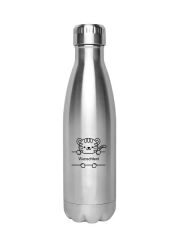 Kivanta 500 ml isolierte Edelstahlflasche | Tiere (Personalisierung in 13 Variationen)