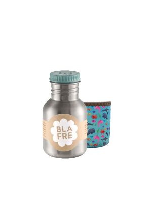 Blafre Edelstahl-Trinkflasche 300 ml mit Kivanta Isolierhülle – Water Creatures