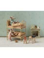 Maileg Etagenbett / Stockbett f&uuml;r M&auml;use (beige)