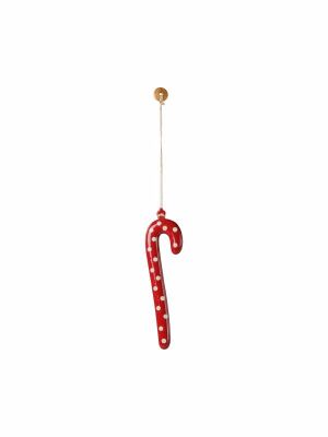 Maileg Anhänger Zuckerstange "Candy Cane" (12 cm) / Punkte