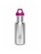 Kivanta 500 ml Edelstahl Trinkflasche inkl. Loop-Cap | Beere