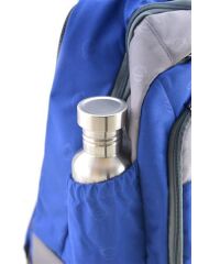 Kivanta 500 ml Edelstahl Trinkflasche inkl. Loop-Cap | Hellblau