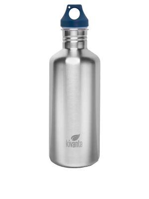Kivanta 1200 ml Edelstahl Trinkflasche inkl. Loop Cap | Marine