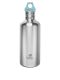 Kivanta 1200 ml Edelstahl Trinkflasche inkl. Loop Cap | Hellblau