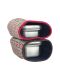 LunchBuddy Edelstahl-Lunchbox "Airtight" Set | Nr. 01 & 02 mit Isolierhülle "Matrix"