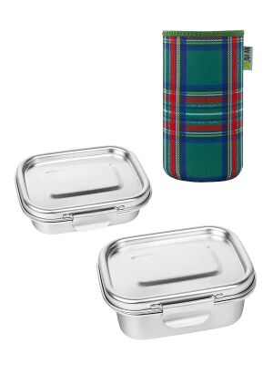 LunchBuddy Edelstahl-Lunchbox "Airtight" Set |...