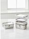 LunchBuddy Doppeldecker Edelstahl-Lunchbox mit Wunschgravur – auslaufsicher mit 2 Ebenen