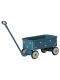Maileg Bollerwagen für Teddy Baby, Mäuse- & Hasenkinder (blau mit Tupfen)