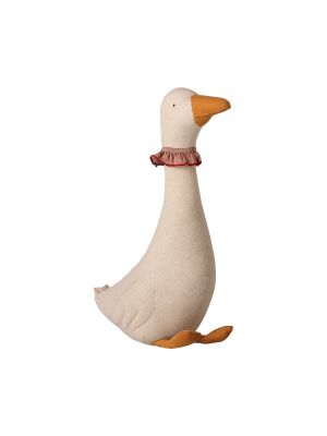 Maileg Gans mit rotem Kragen