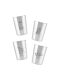 LunchBuddy Edelstahl Becher 300 ml 4er Set - Tiere im Herbst