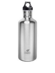 Kivanta 1200 ml Edelstahl Trinkflasche inkl. Loop Cap | Schwarz